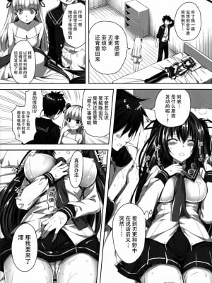 [脸肿汉化组] [あいがも堂 (あやかわりく)] 服従させて (新妹魔王の契約者) [DL版]_03