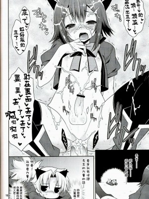 [刻痕汉化组] (C80) [ねこまっしぐら (カルカン子)] 魔法秀吉りんかんっ! (バカとテストと召喚獣)_13