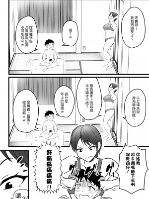 [ぽっぷマシンガン] ボーイッシュの姉に練習台として搾られた [中国翻訳]_05