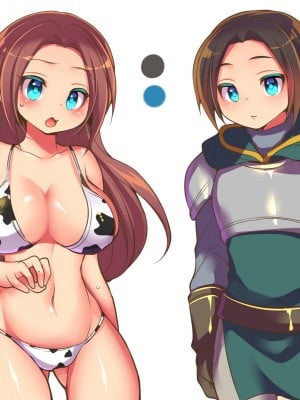 [あむぁいおかし製作所 (れいとうみかん、HNZM)] 呪いのTS装備 ～冒険者はビキニで雌に堕ちる～ [瑞树汉化组]_30