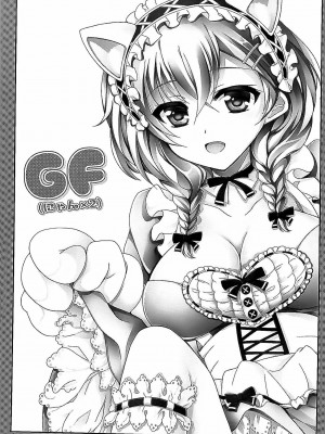 [脸肿汉化组] (COMIC1☆10) [DG Project (トコナル)] GF(にゃん2) (ガールフレンド(仮))_02