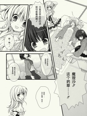 [基音汉化组] (C76) [きのこのみ (konomi)] ぜんりょくまりさたん (東方Project)_10