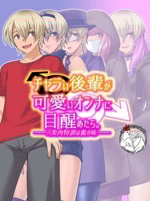 [不咕鸟汉化组][龍企畫 (龍炎狼牙)] チャラい後輩が可愛いオンナに目醒めたら。～バ美肉特訓は蜜の味～