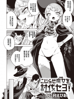 [かに村えびお] こじらせ魔女を討伐セヨ! (異世快楽天 Vol.3) [中国翻訳]_03_023