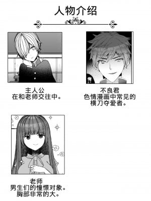 [チャーライマン研] 恋人♂が不良♂に寝取られる話 [中国翻訳]_01