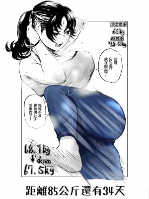 [福原たかや] 100日後に10キロ太る藍さん [中国翻訳]_13