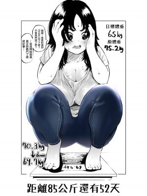 [福原たかや] 100日後に10キロ太る藍さん [中国翻訳]_10